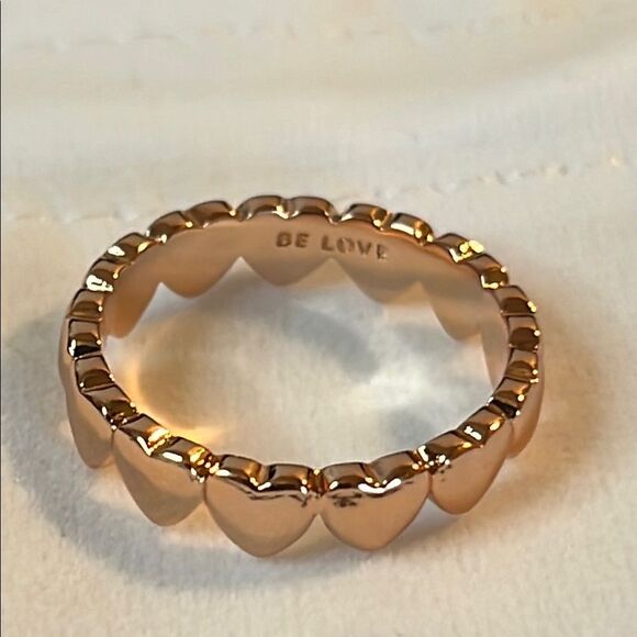 Pandora Rose Gold Heart Ring - Picture 2 of 10